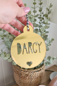 Personalised Christmas Baubles