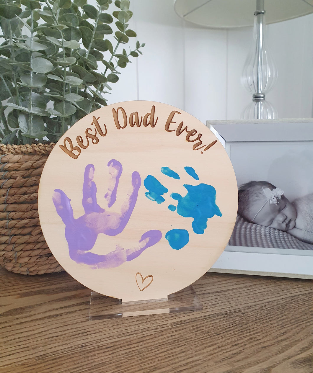 Hand Print Plaque