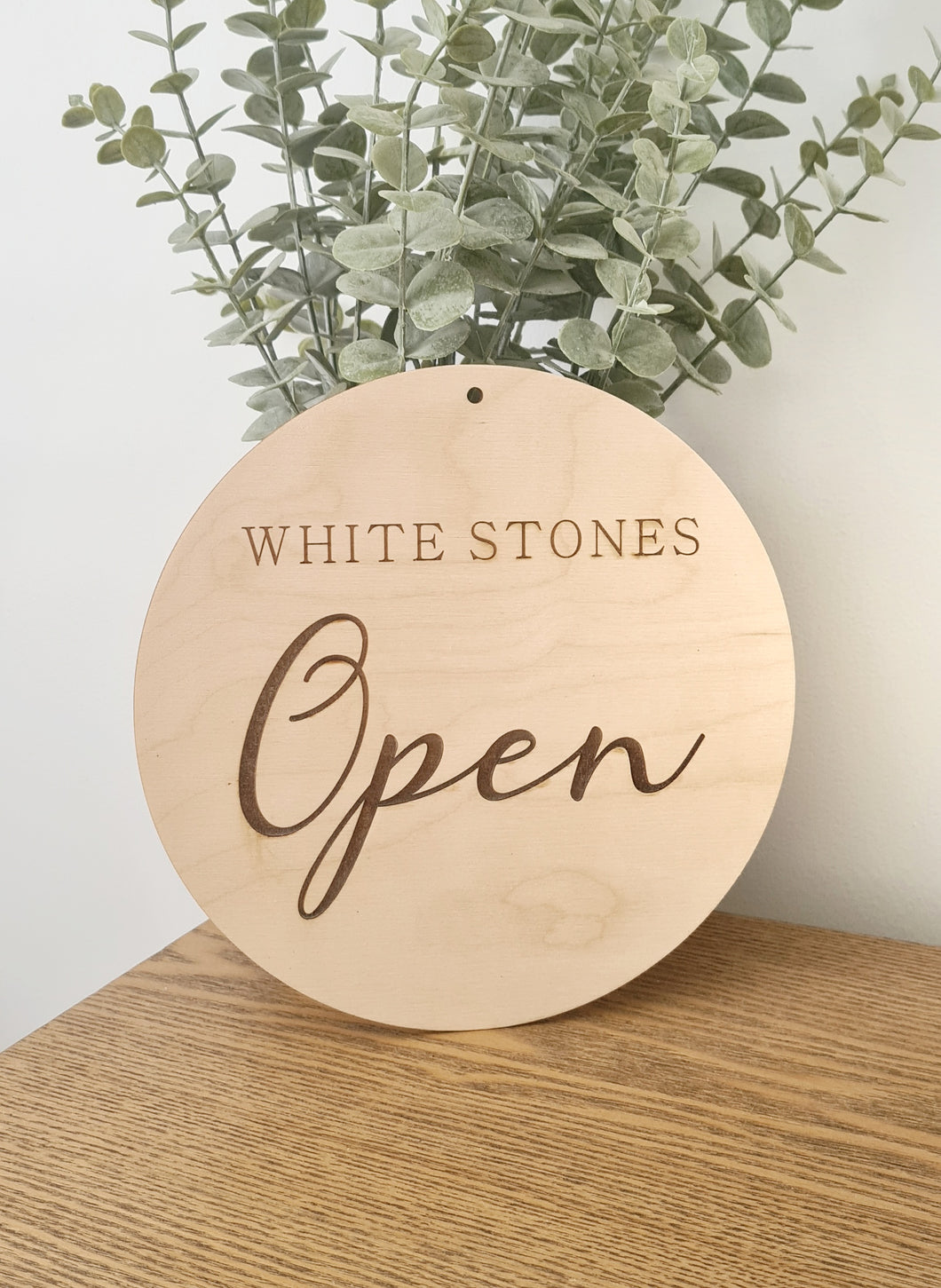 Rustic Open/Close Sign