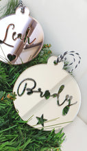 Personalised Christmas Baubles